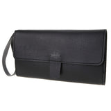 PU Leather Hair Scissor Bag Toolkit Case Pouch Black Hair Styling Tool Champion Scissors - Champion Scissors