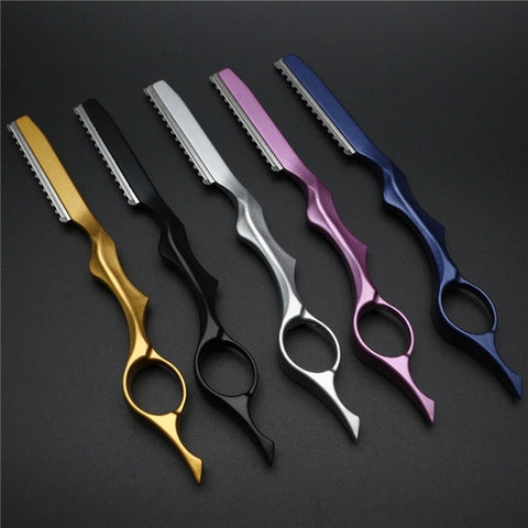 High Quality Stainless Steel Professional Sharp Edge Barber Razor Hairdresser Tool - Champion Scissors