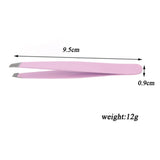 Champion Eyebrow Tweezers Stainless Steel  Hair Removal Beauty Slant Tip Makeup Tool - Champion Scissors
